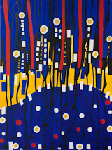 Paris Lights, Acrylic on canvas, 92x122cm, 2005